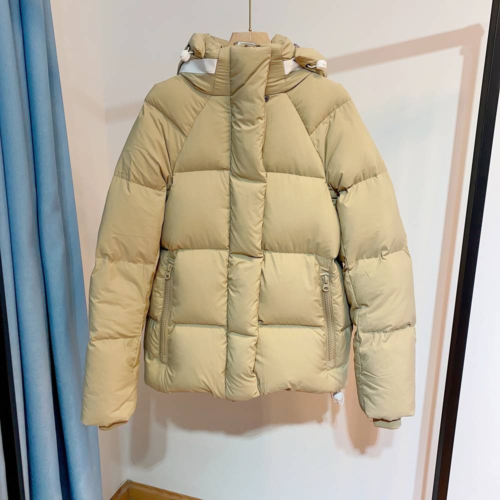 95 white duck down!Giant Bao Naner High -quality new capsule down jacket warm hooded hooded thick bread clothing winter female