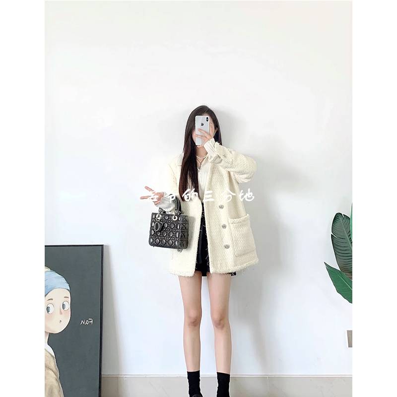 Gauze sequins Lightly down jacket star with the same goose down