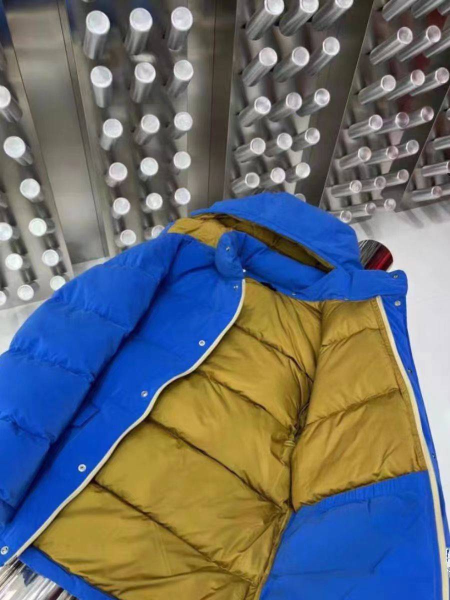 Beckham hooded thick down jacket
