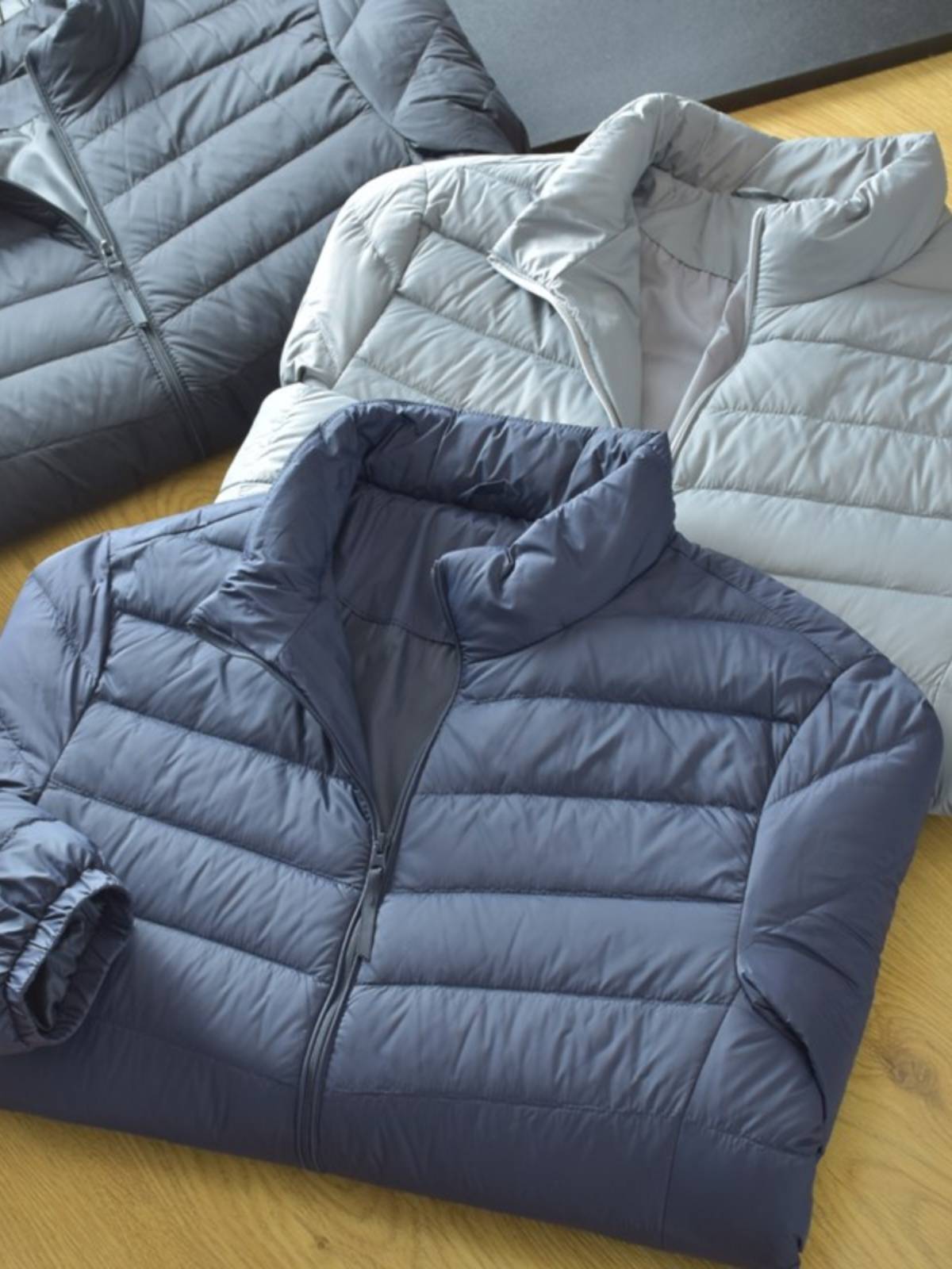 Lightweight and warm -cutting the label men's jacket stand up the down jacket