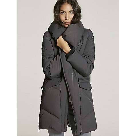 Cold upon expensive brand thick solid wind stack long down jacket