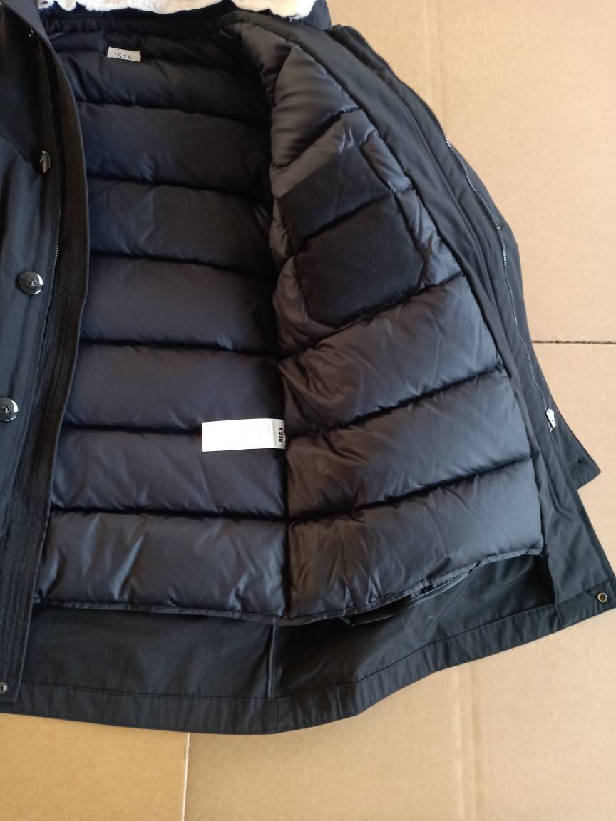 Original single men's medium long down jacket jacket