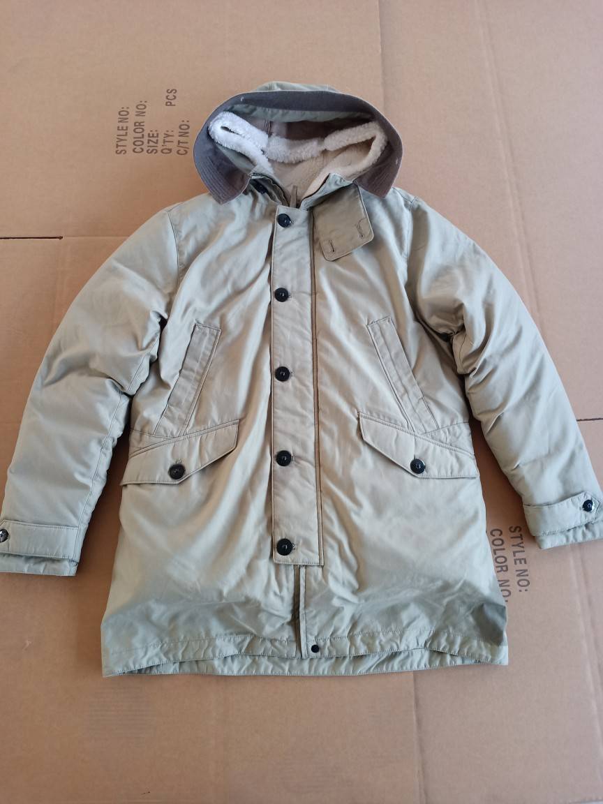 Original single men's medium long down jacket jacket