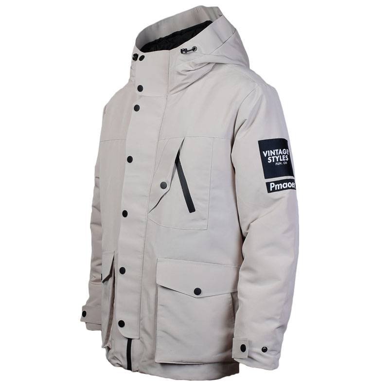 80 white duck down large size fat down jacket special treatment