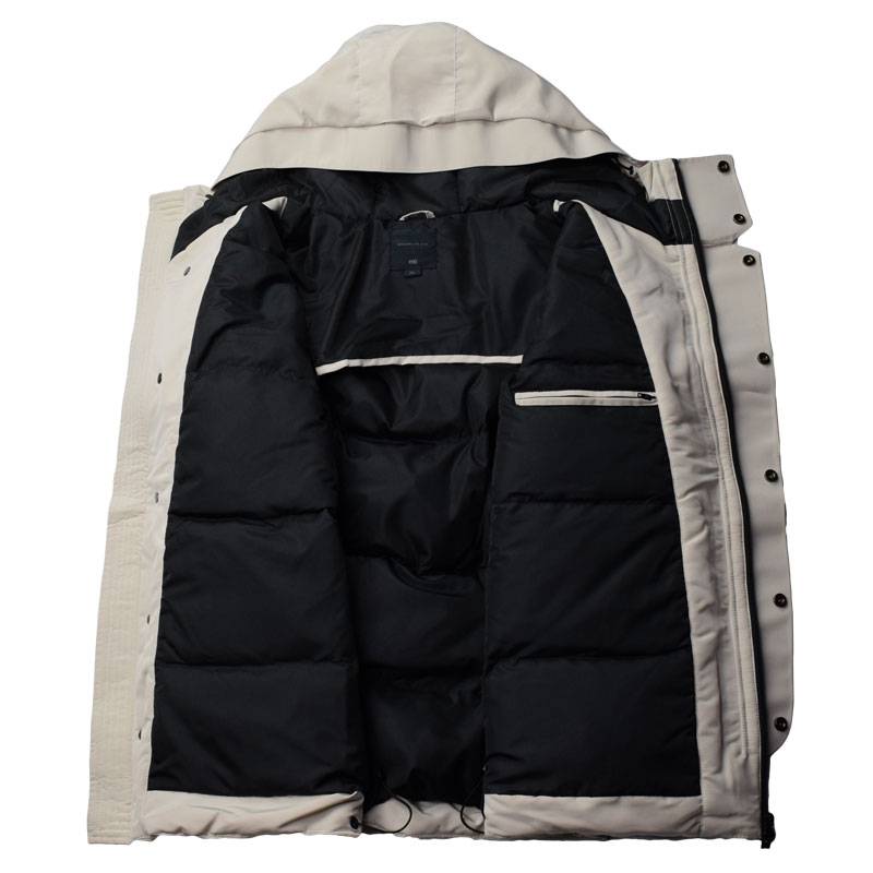 80 white duck down large size fat down jacket special treatment
