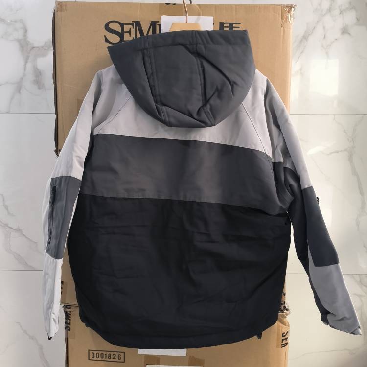 Mori family C men's 90 gray duck down loose down jacket 32279