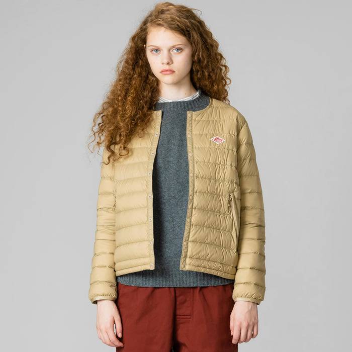 The last one!Daily Danton, autumn and winter lightweight, windproof waterproof and warm short white duck down jacket female