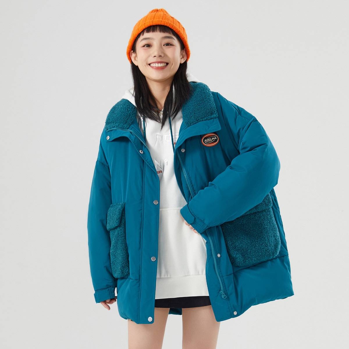 Plel women's winter trend Korean college style