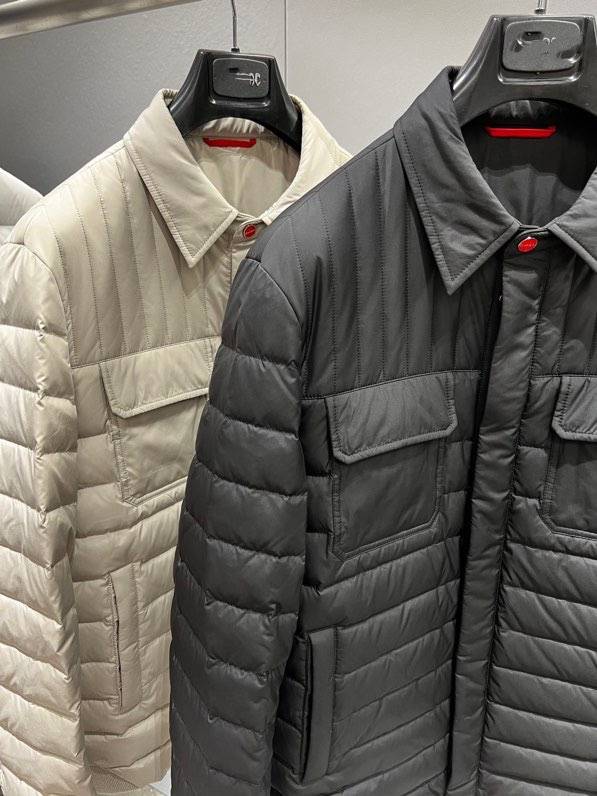 Fluffy 700!Men's down jackets from fashion professional factories, light thin shirt jacket short sleeves