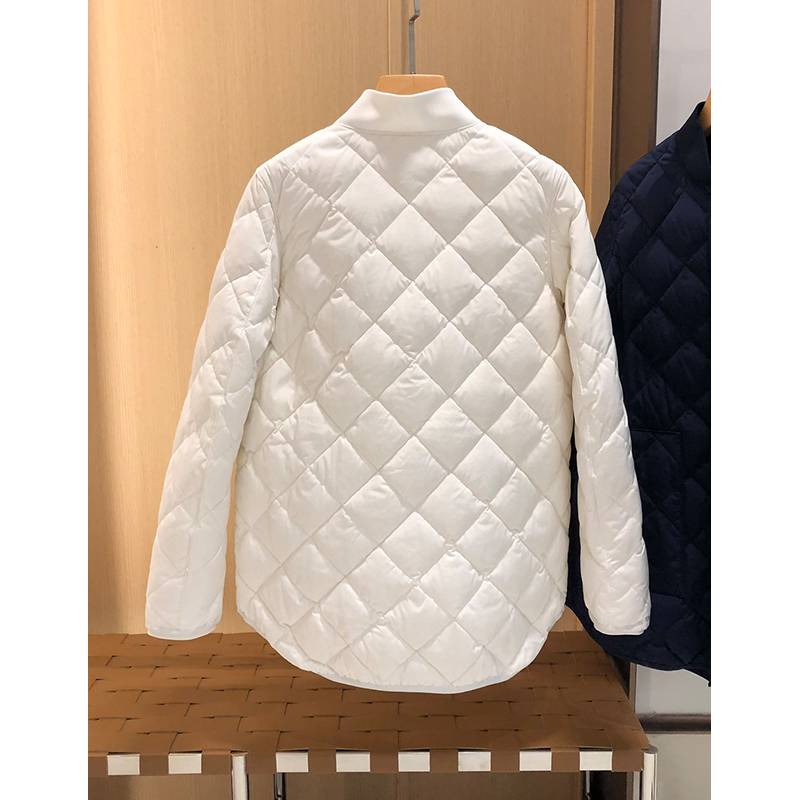 23 Autumn and winter fashion standing collar down jacket jacket jacket