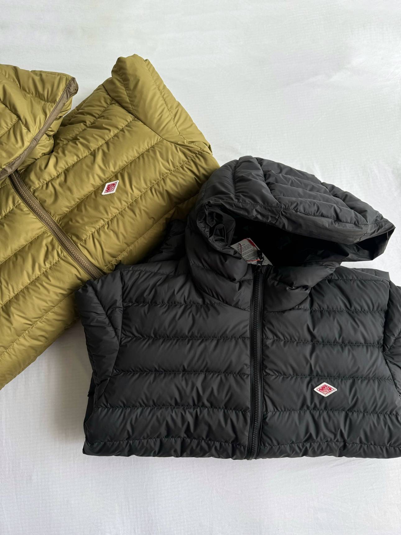 Variable conventional down jacket anti -wind hooded workers
