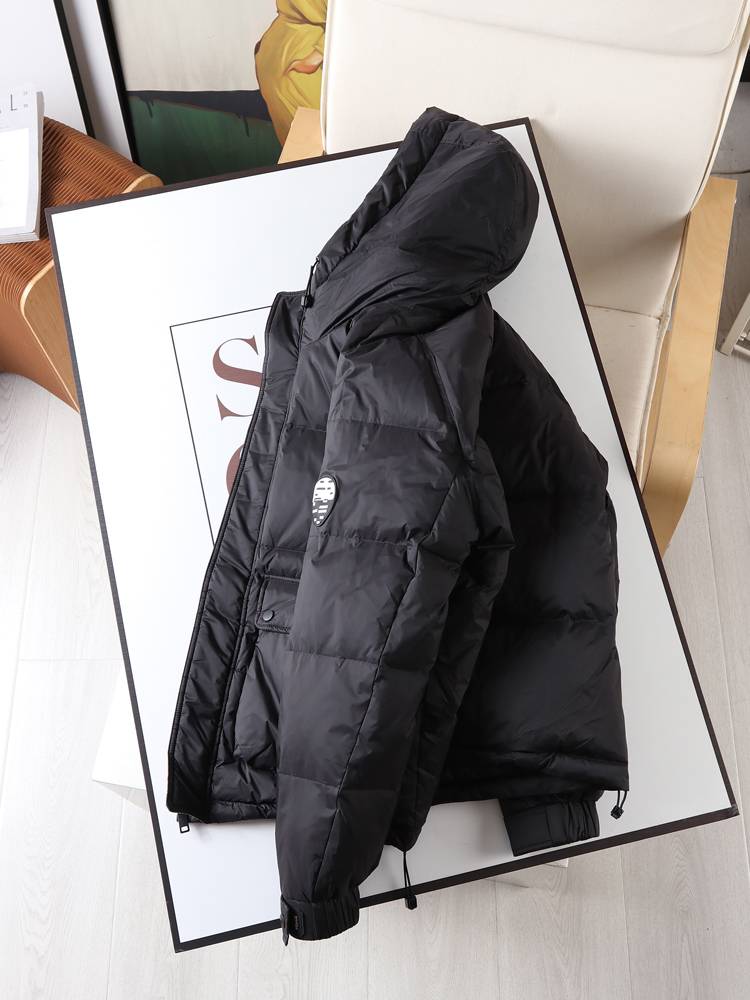 Exit tail single pocket men's down jacket jacket