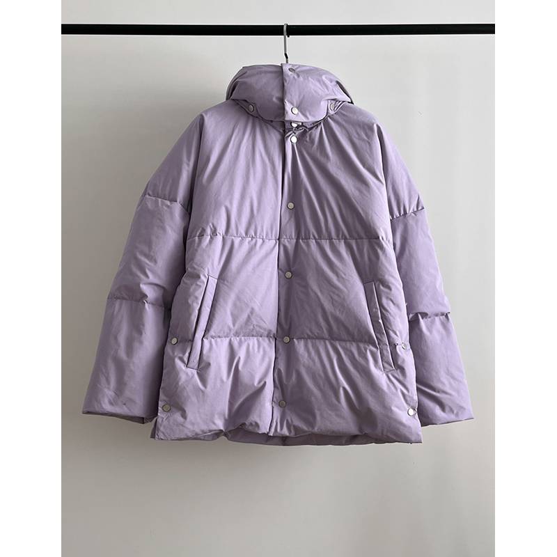 2023 Winter new leisure thickened warm 90 white goose down jacket outer women