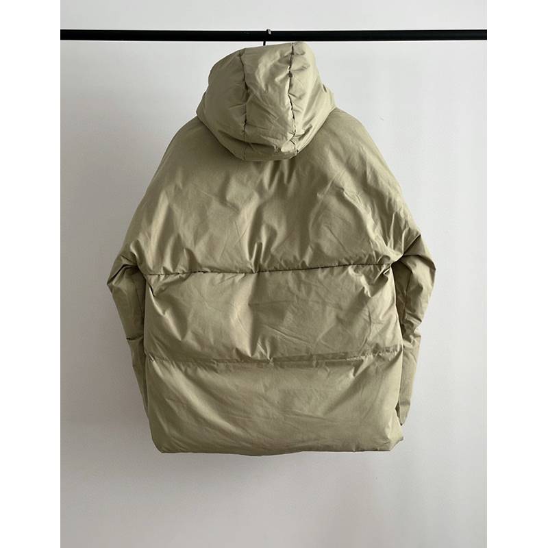 2023 Winter new leisure thickened warm 90 white goose down jacket outer women