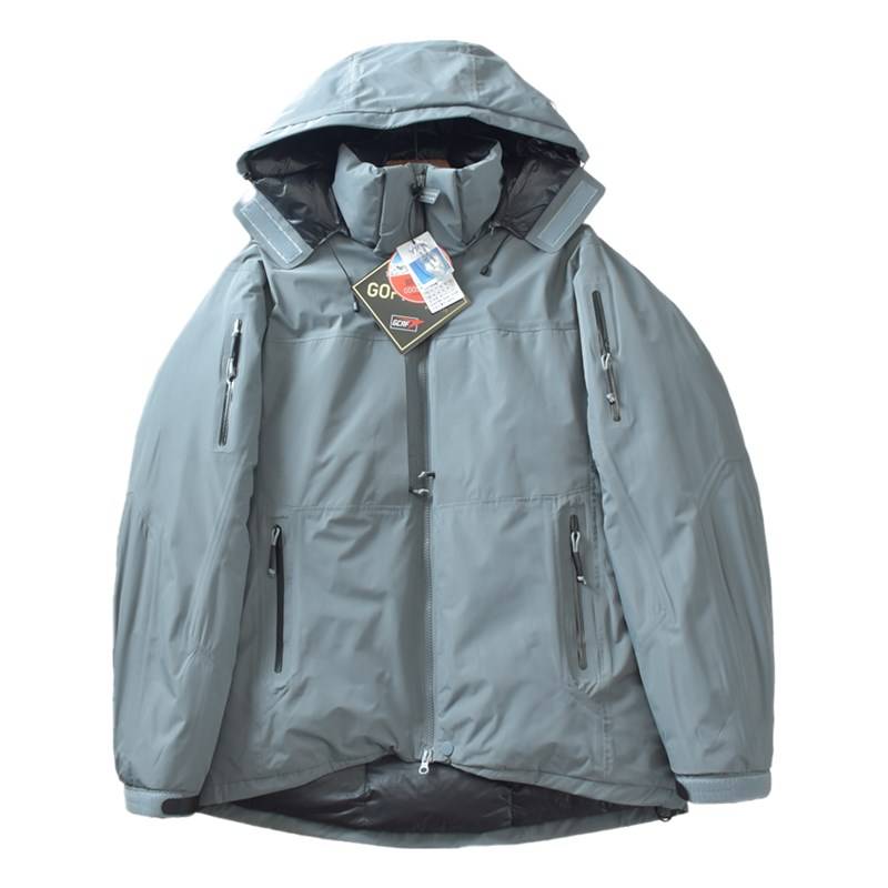 A piece of winter!Thousand yuan high fluffy 90 goose down!Cut out outdoor jacket men's windproof waterproof down jacket