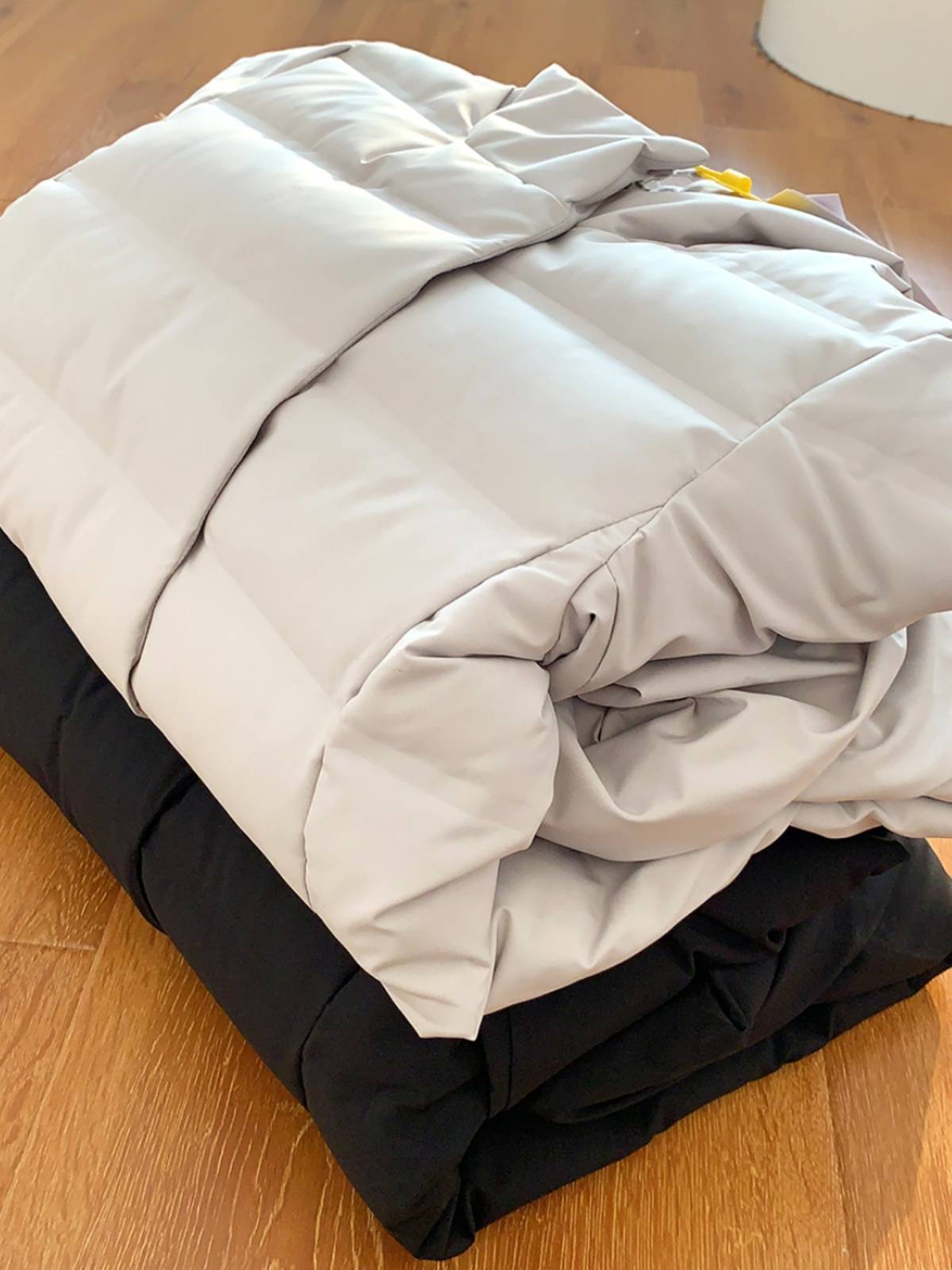 Seamless down jacket mid -length coat jacket