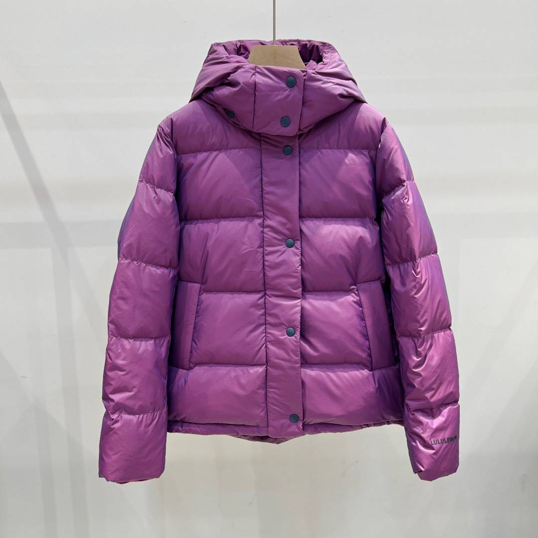 90 White Goose Vancouver Wild Waterproof High -end Lu Women's Hat Link down jacket Chinese casual goose down jacket jacket female winter brocade