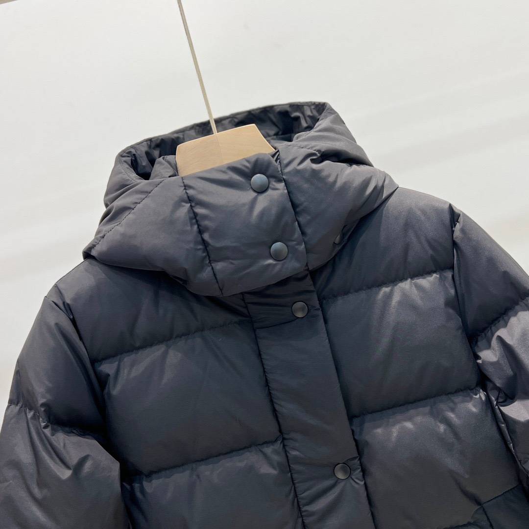 90 White Goose Vancouver Wild Waterproof High -end Lu Women's Hat Link down jacket Chinese casual goose down jacket jacket female winter brocade