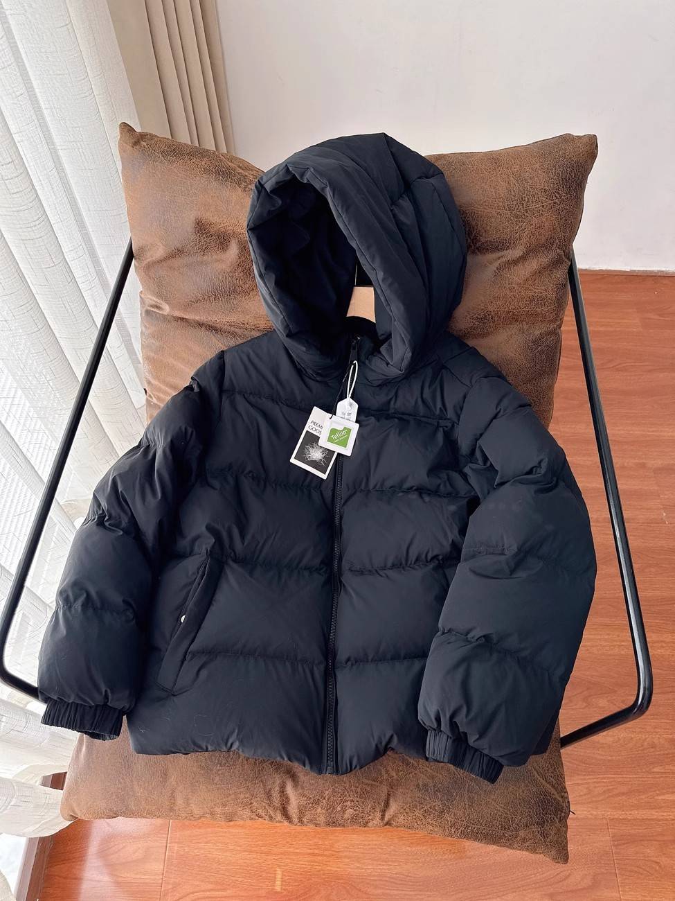 Three -proof noodle hat -noodle puff down jacket jacket