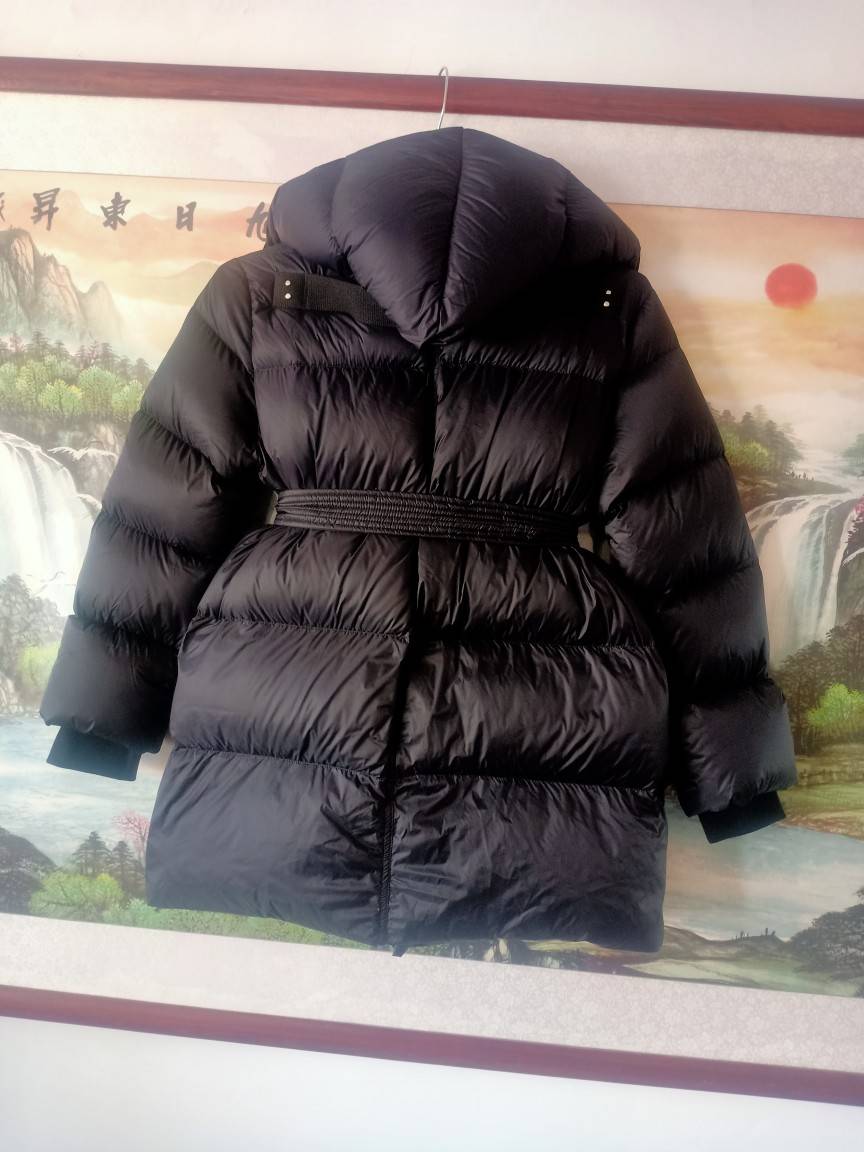 Original single women's winter Canadian classic 90%white goose down medium long down jacket jacket