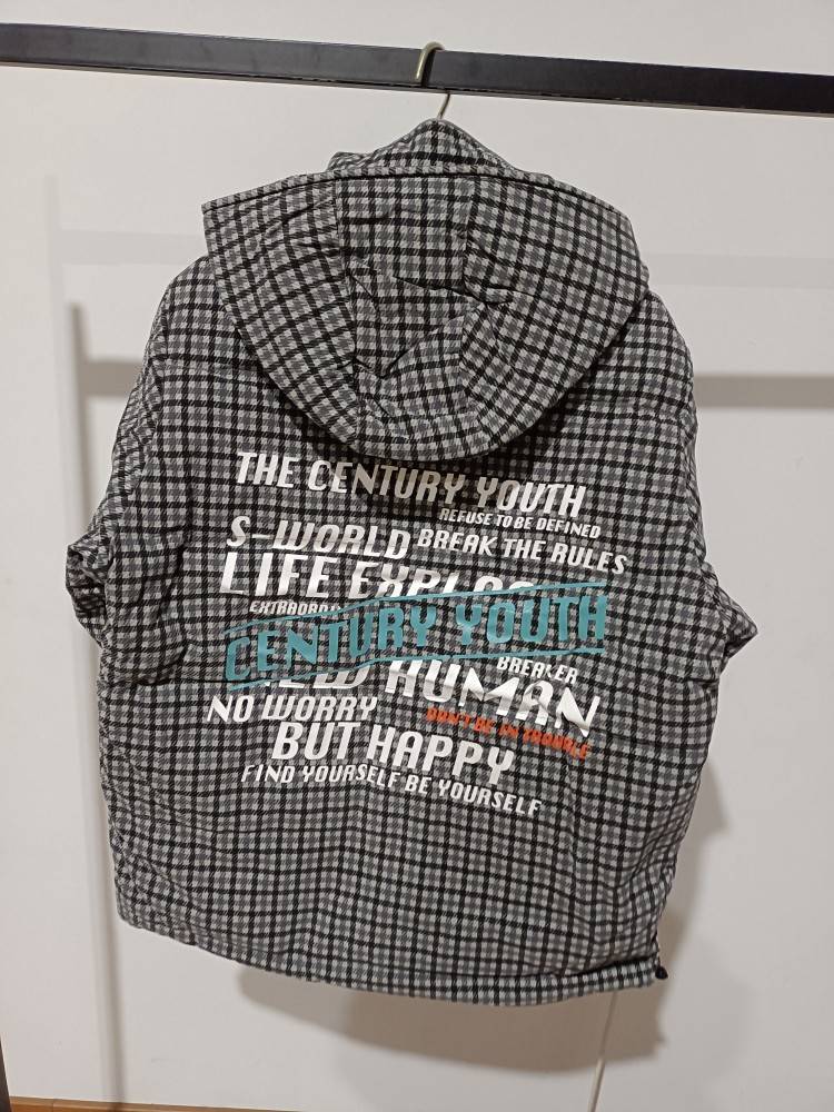 Senjia brand Qianbird grid down jacket Men's patterned down jacket is very foreign and versatile casual down jacket 1241