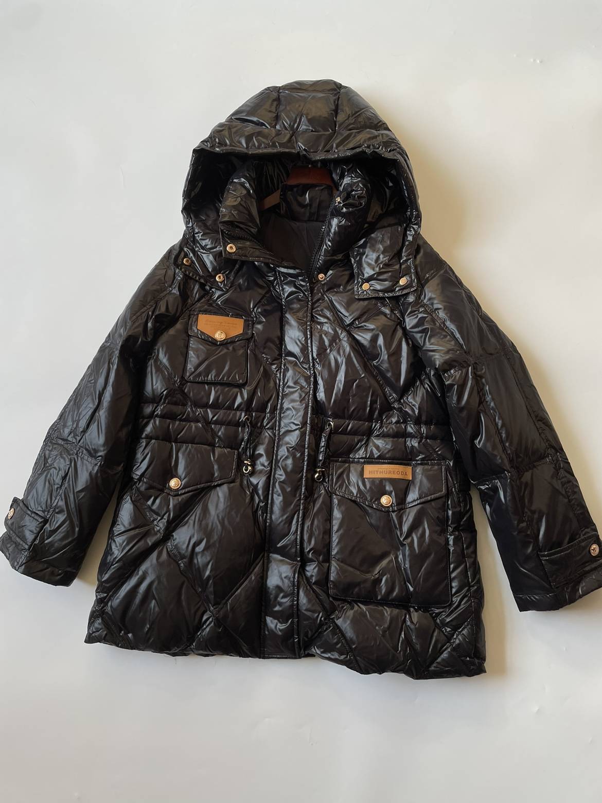 I like it so much, look good, multi -color can enter, 90%white duck velvet long -sleeved down jacket outer women.
