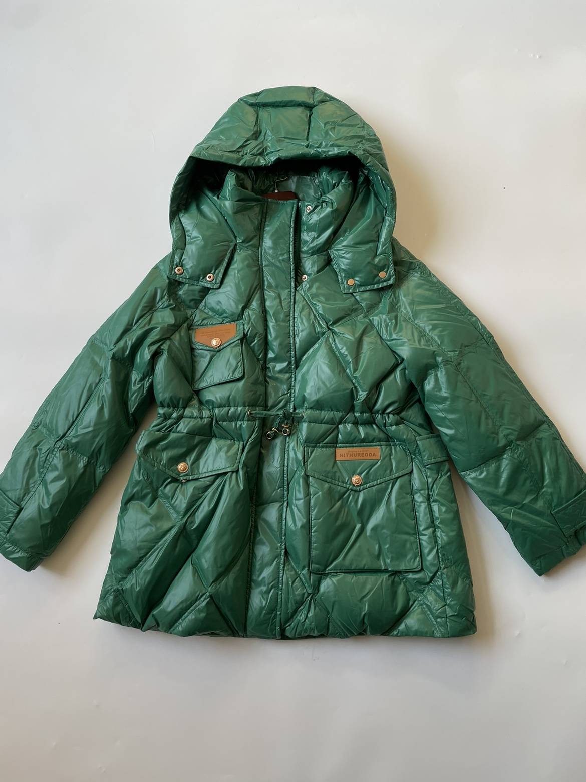 I like it so much, look good, multi -color can enter, 90%white duck velvet long -sleeved down jacket outer women.