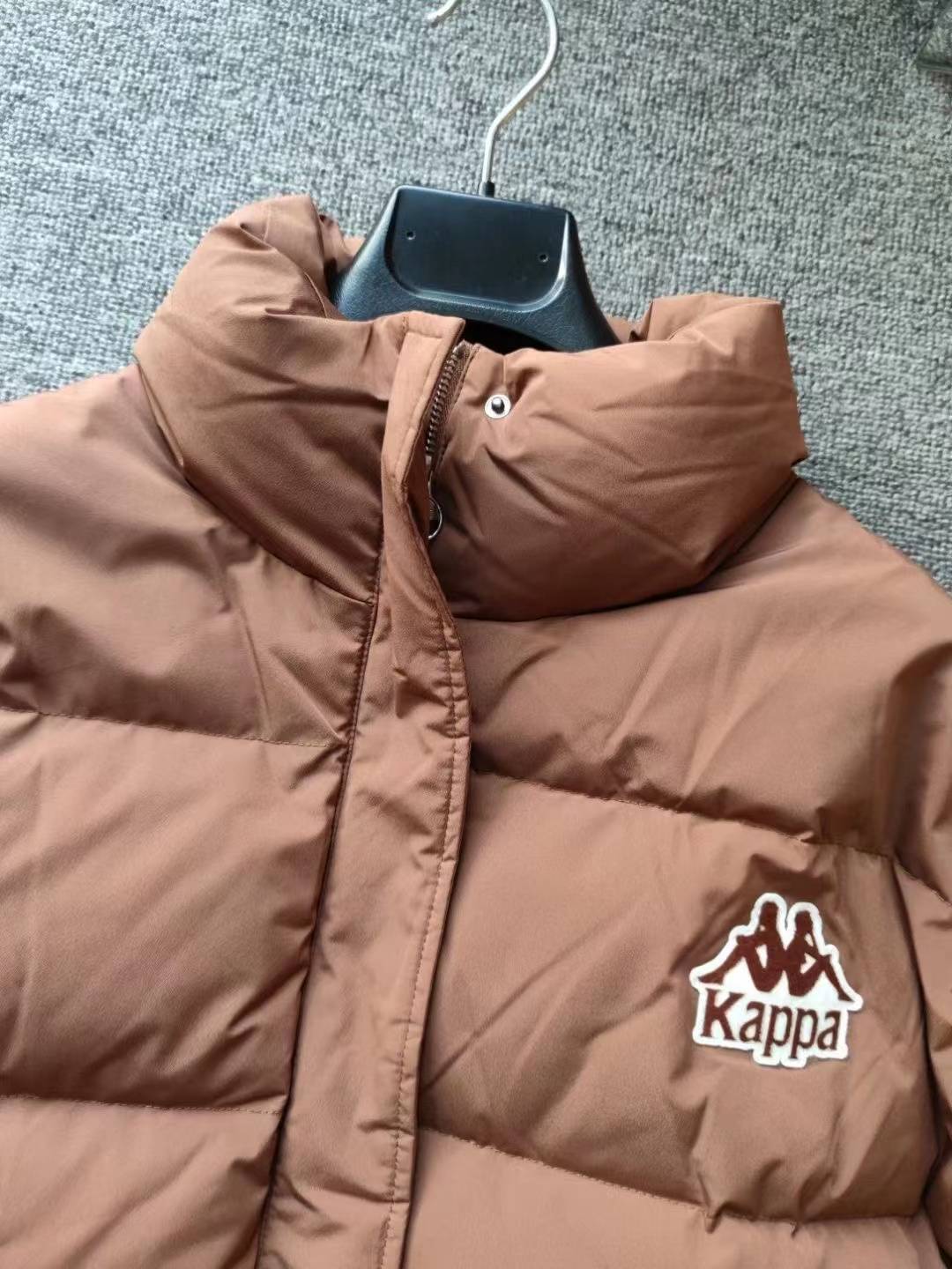 Kappa leisure high -necked warm and thick down jacket