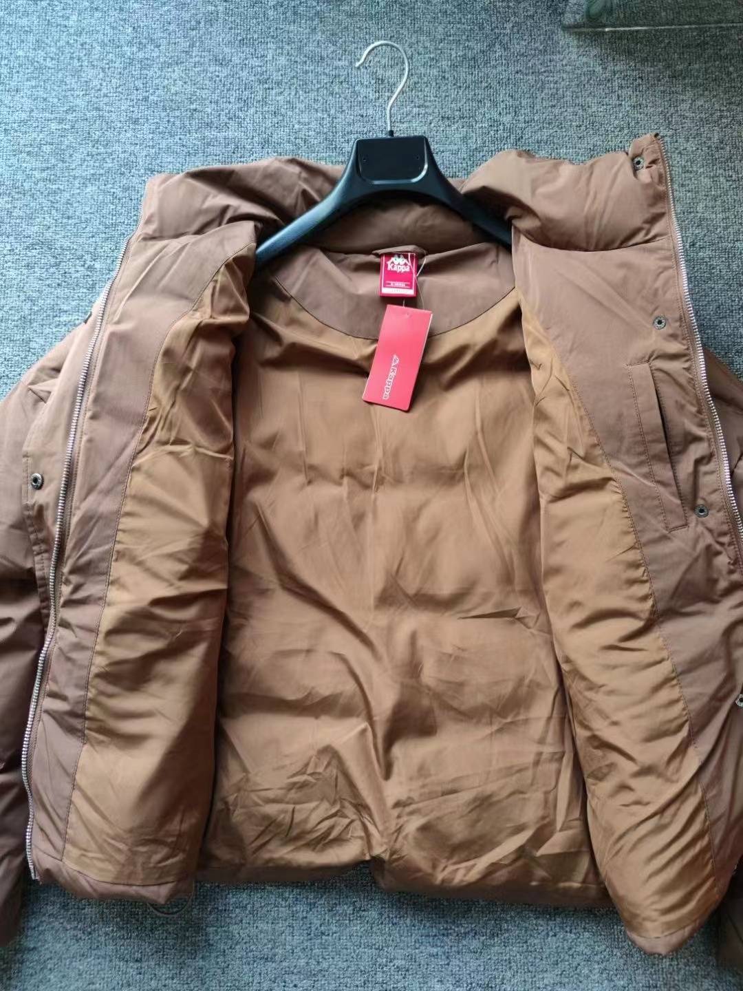 Kappa leisure high -necked warm and thick down jacket