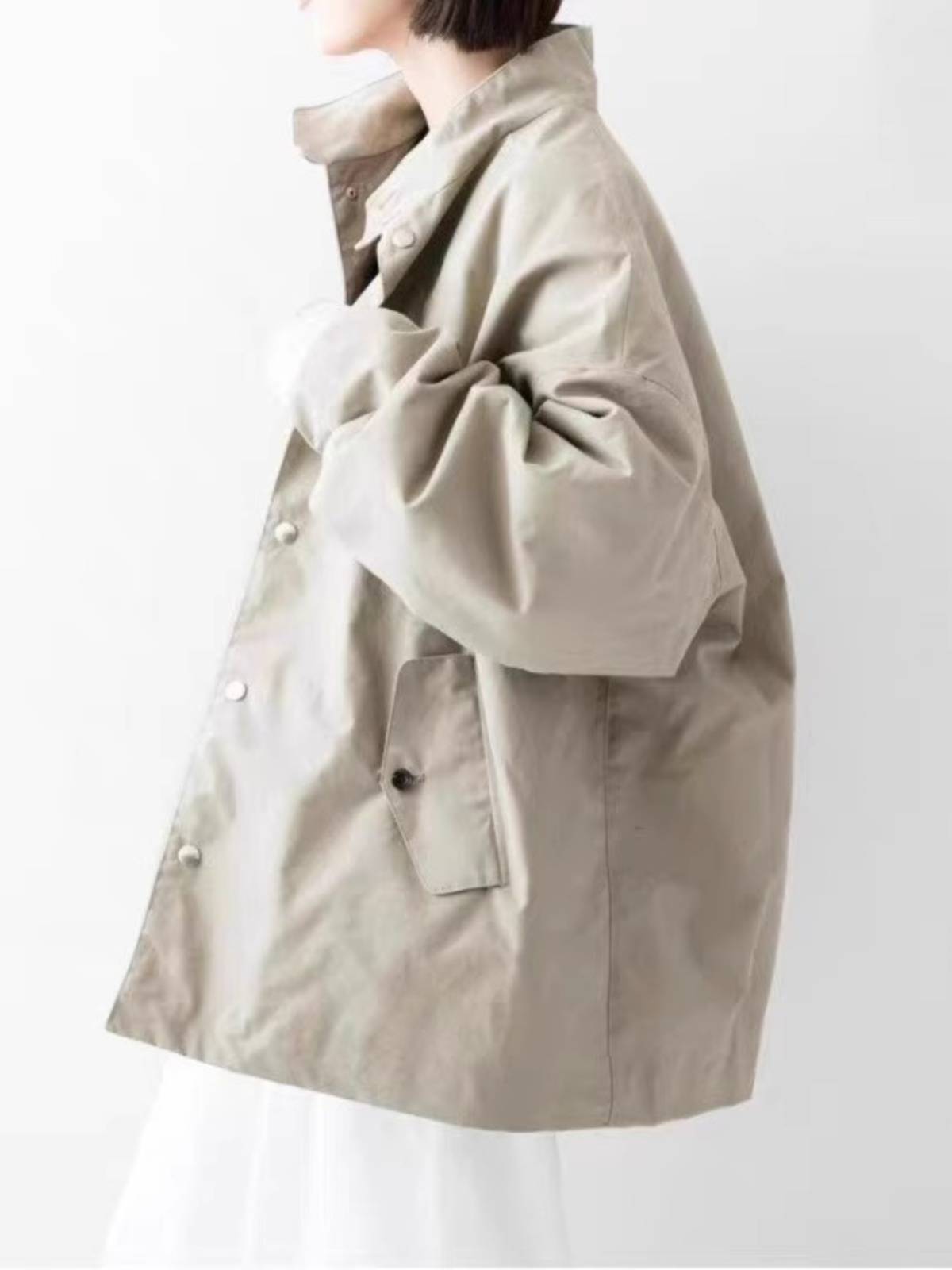 Goosedo faction overcome loose short down jacket jackets