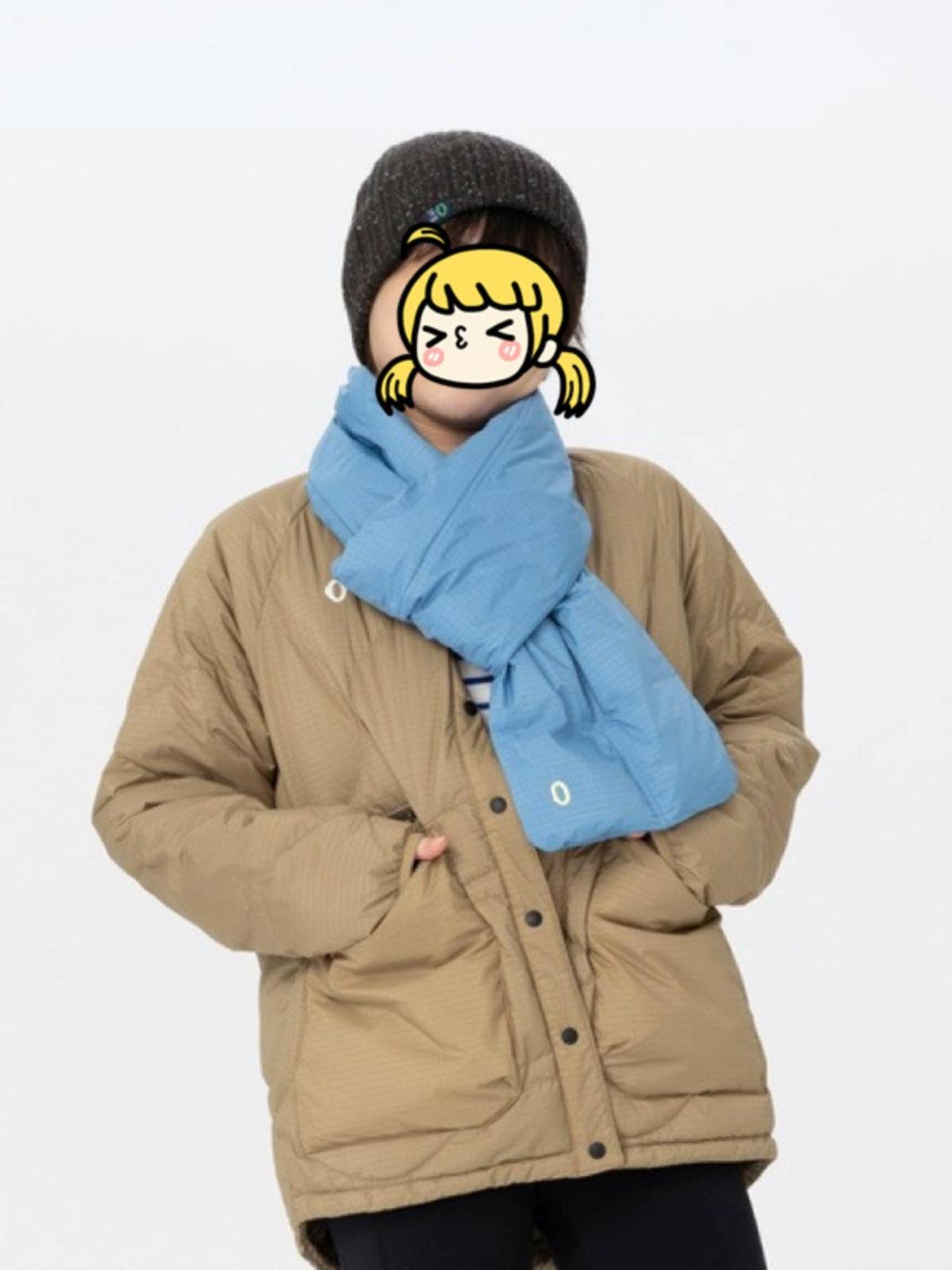 Simple and other conventional versatile down jackets
