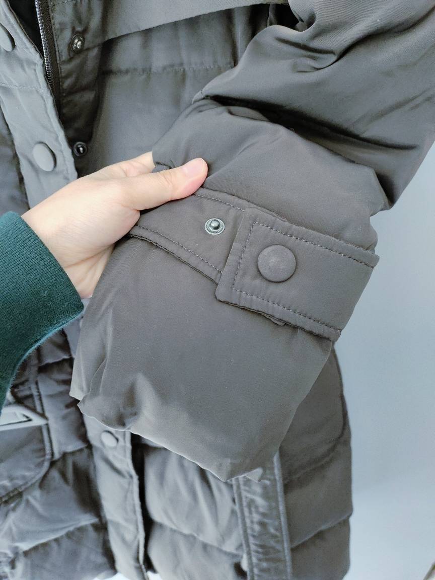Hanging sample processing*cabinet tail*165 yard Ms. Winter thick waterproof long down jacket