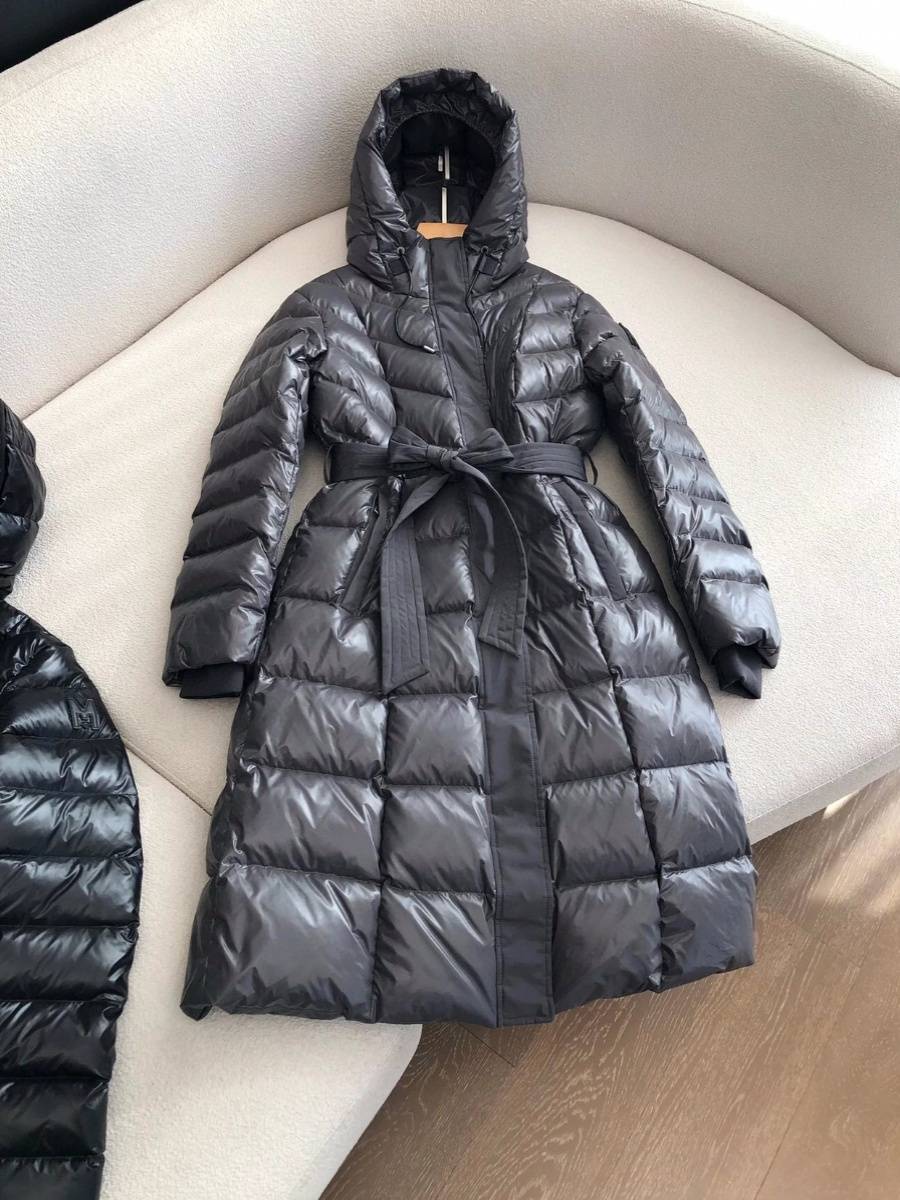 Shangpin selected Canadian modern series new women's Corala long waist hooded down jacket jacket