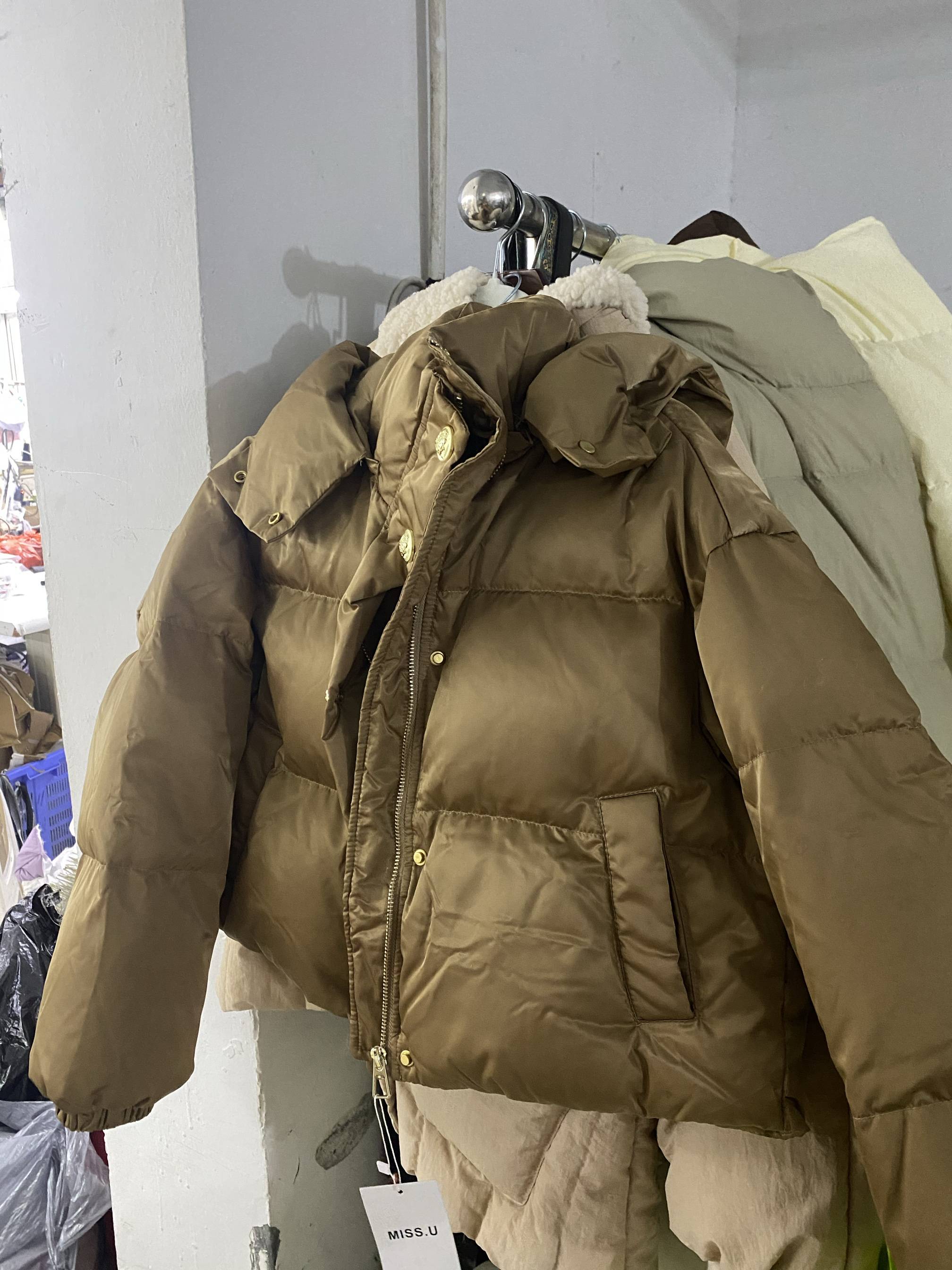 Other/other stand -up collar small down jackets cleared warehouse treatment