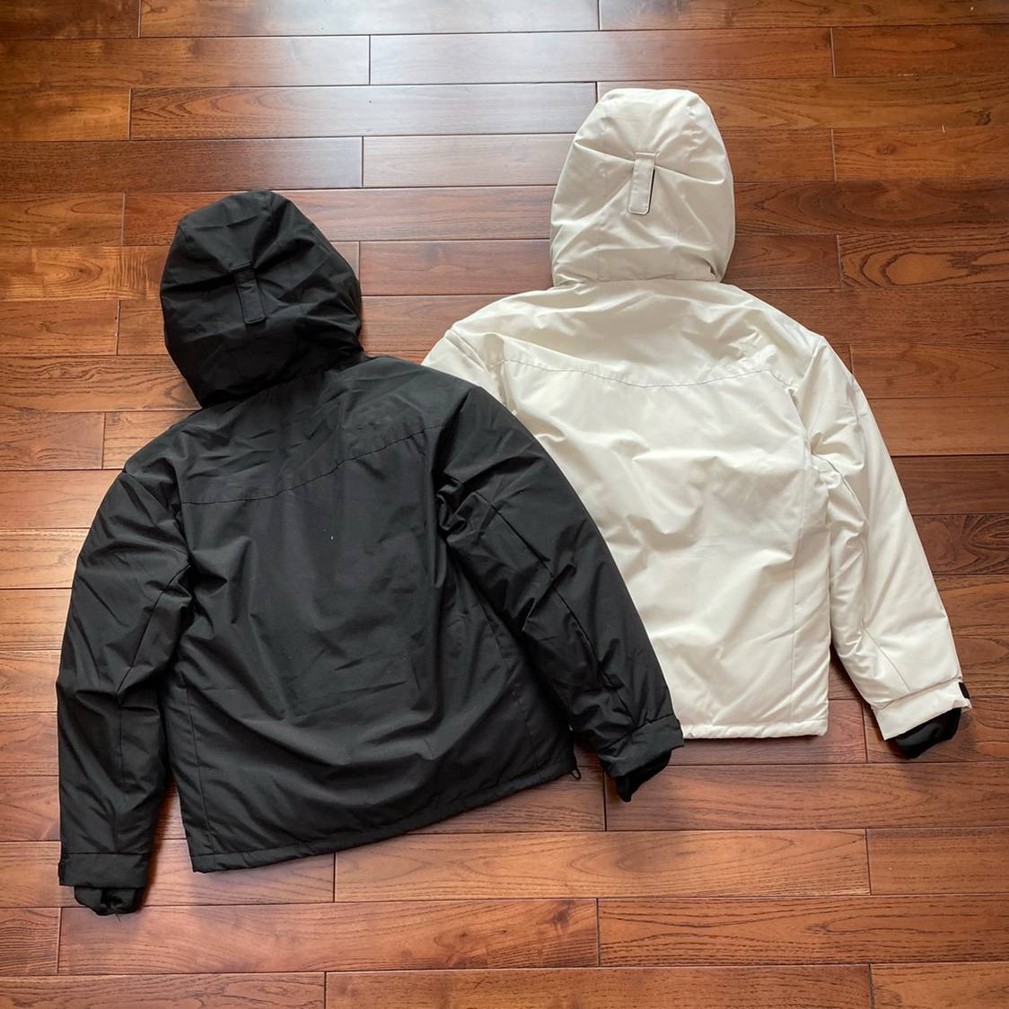 Working outdoor down jacket tide brand hood