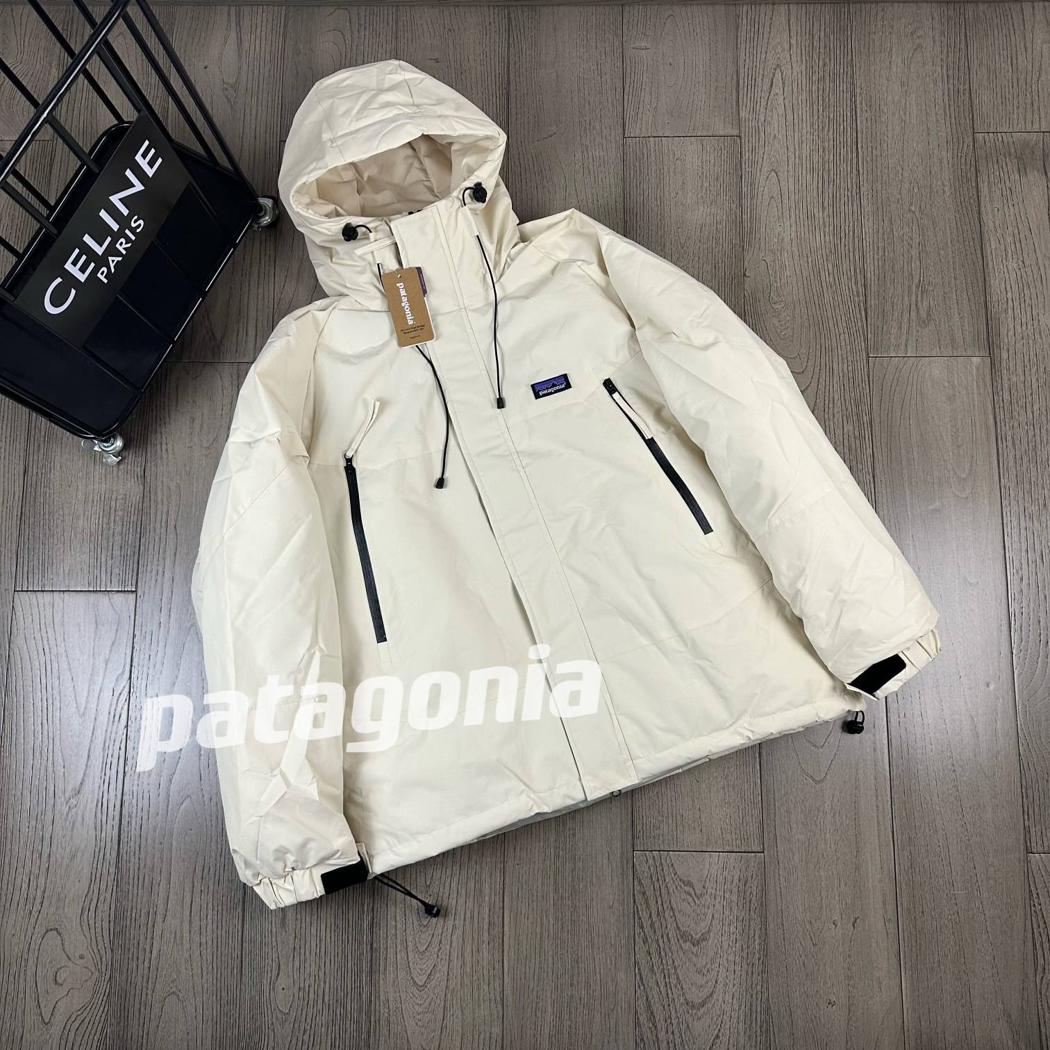 PATA Bata Autumn Winter New Outdoor Waterproof Couple Working Machine Working Machine Establishing Warm Plel Cotton Coat