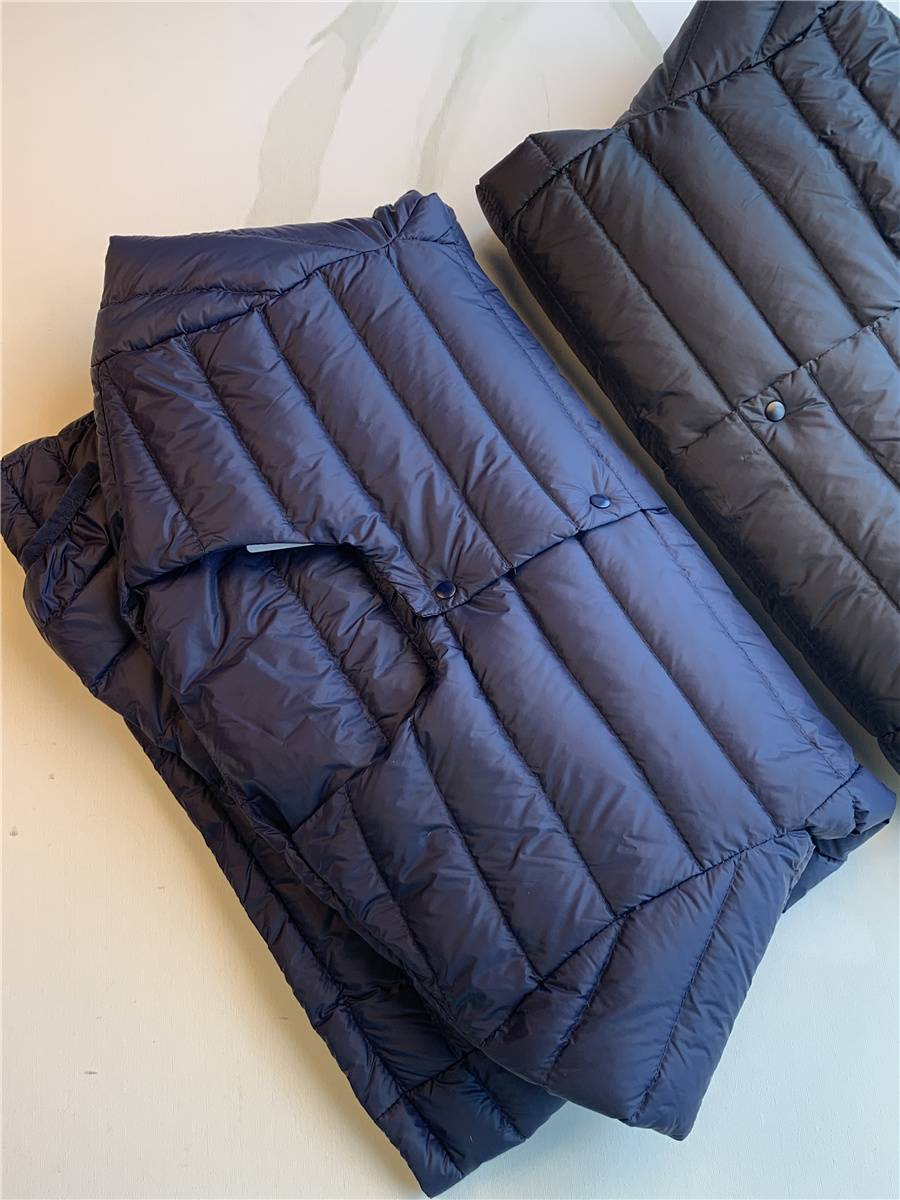 90 white duck down stacking wearing warm inner biliary wearing a button lightly large size down jacket men's tide standing leisure