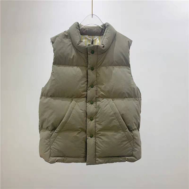 Neutral light waterproof 90 white duck down down vest