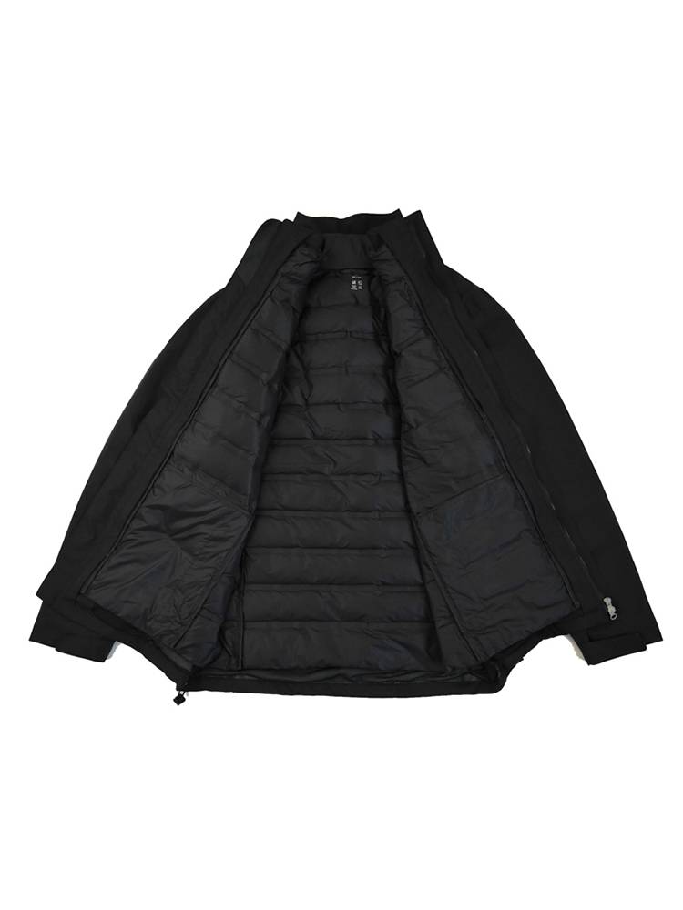 Outdoor jacket can be removed from American men's down jacket