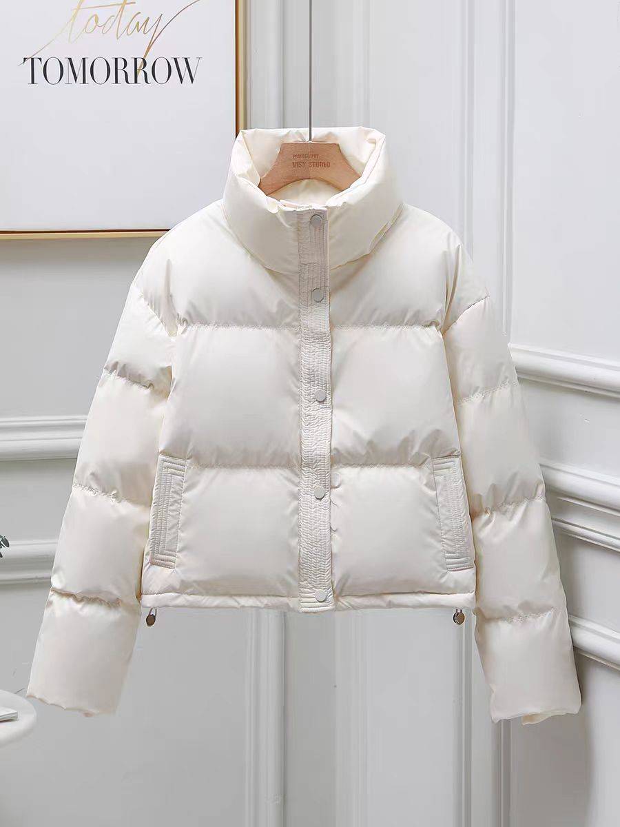 RQ3401 down jacket sports fashion casual hooded hooded short, warm winter
