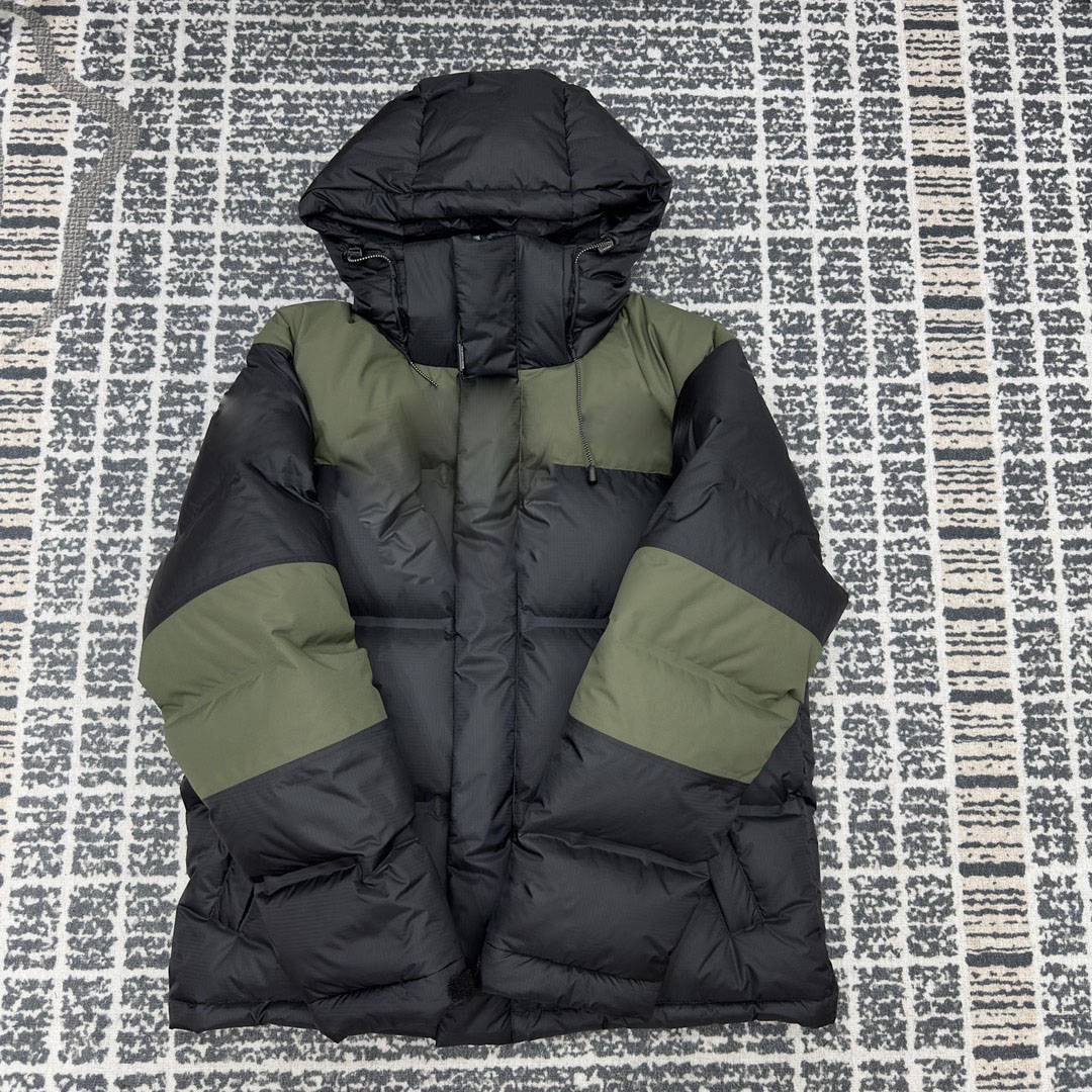 2022 Autumn and winter pole cold function GTX windproof snowproof snowproof fabric seamless glue white duck down duck thickened down jacket