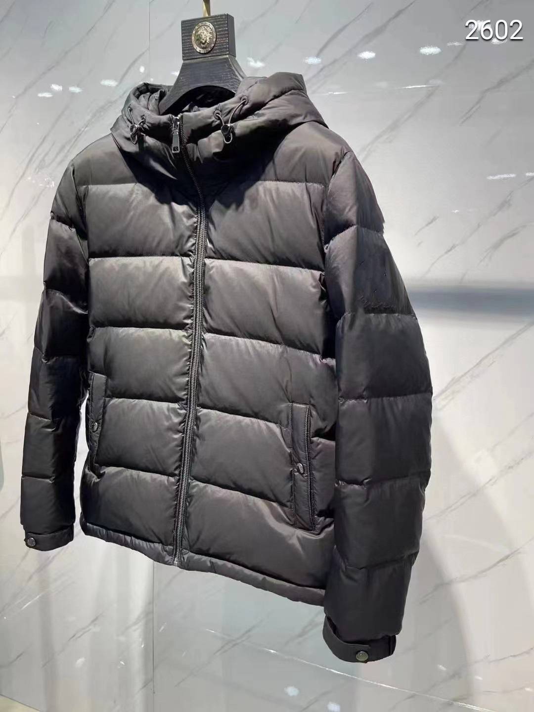 Fogalpoint Winter Men's Baruka Jane Light Luxury Hat down jacket 90 White Duck Plush Fashion Tide Brand
