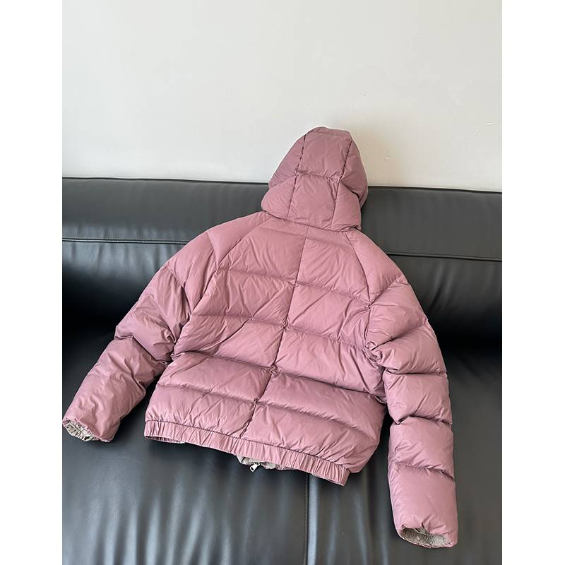 2023 autumn and winter new 90 big white goose down jacket jacket women's winter warm slimming and thin yuan single
