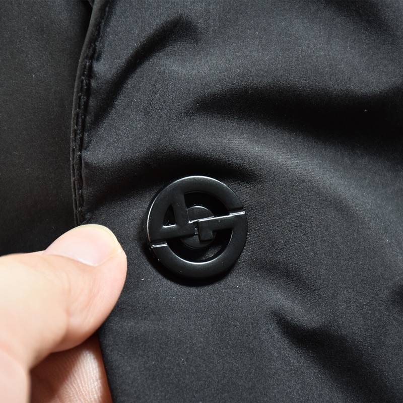 First -line benefits!You can remove the lead!90 velvet scissors medium long down jacket men's winter business suit jacket