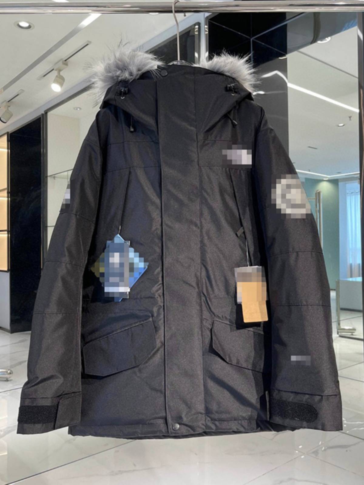 Outdoor worker faction overcomes GORE-TEX windproof waterproof and warm down jacket