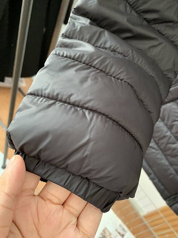 Hat black light, light, warm warm cotton jacket jacket girl