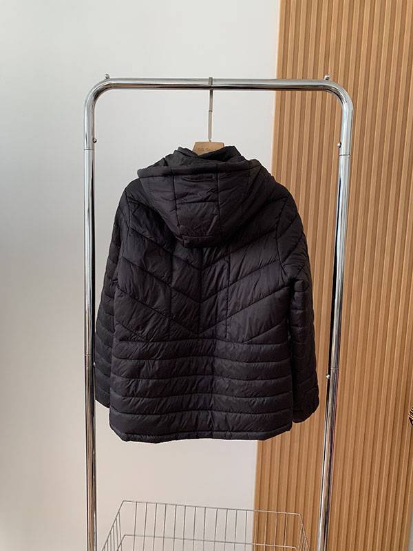 Hat black light, light, warm warm cotton jacket jacket girl