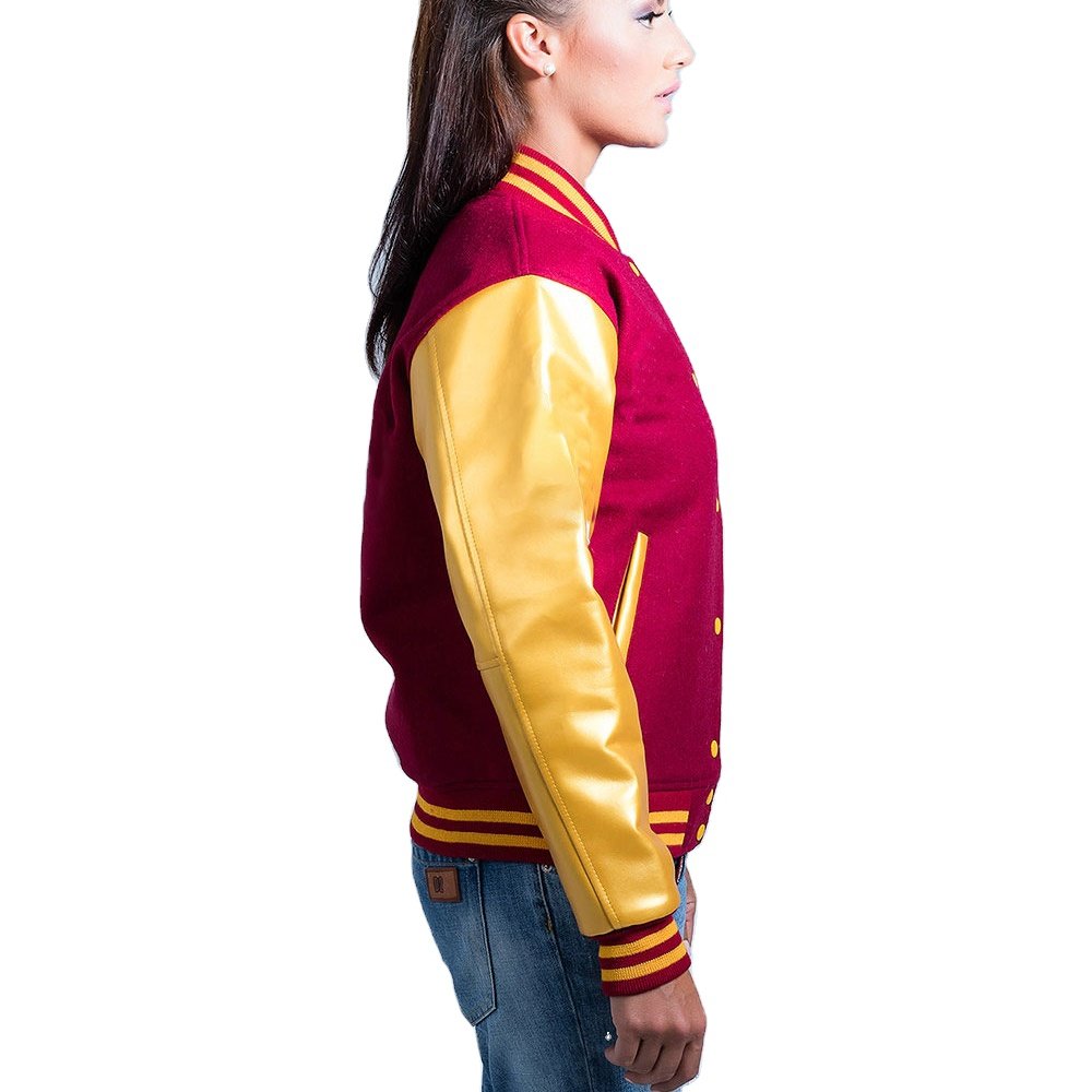 Best Fabric Women Wear Varsity Jackets Leather Sleeve Women Varsity Jacket New Arrival Premium Quality Jacket By XAPATA SPORTS
