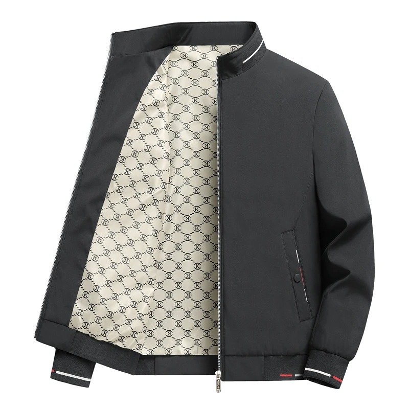 men's jacket men's quality men's casual loose jacket fashionable jacket simple and versatile trend