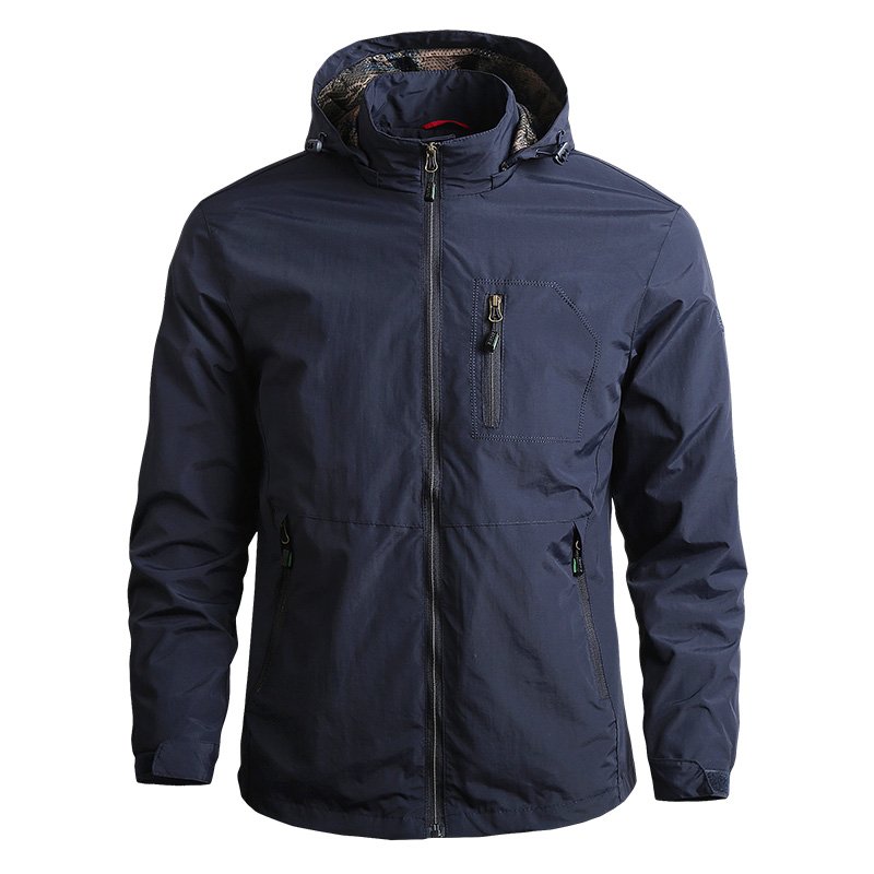 Men's Bomber Jacket 2021 New Casual Pilot Jackets Male Solid Loose Zipper Tactical Overcoats Outerwear Windbreaker